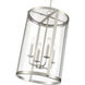 Aydenn 4 Light 13.75 inch Brushed Nickel Indoor Pendant Ceiling Light